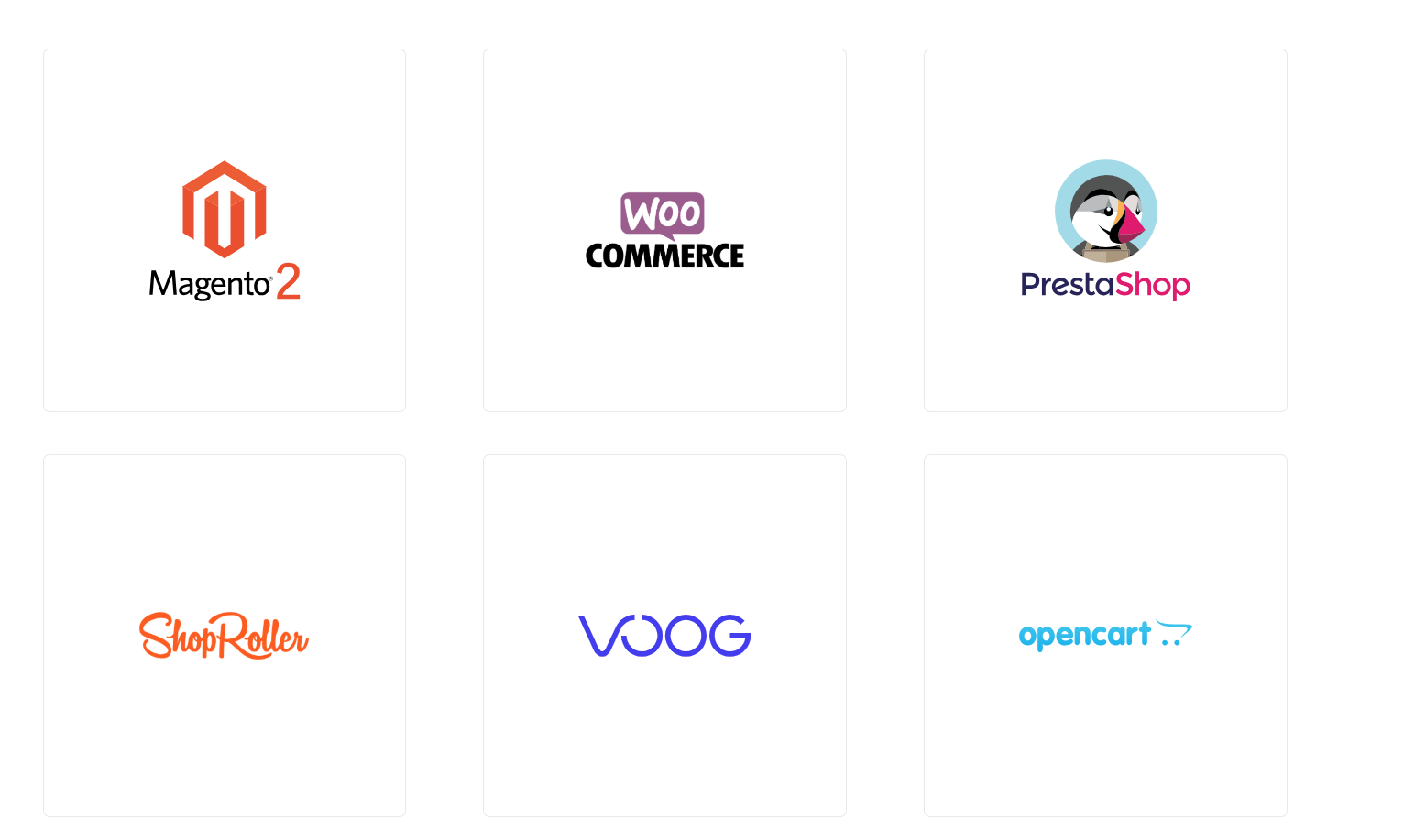 E-store modules
